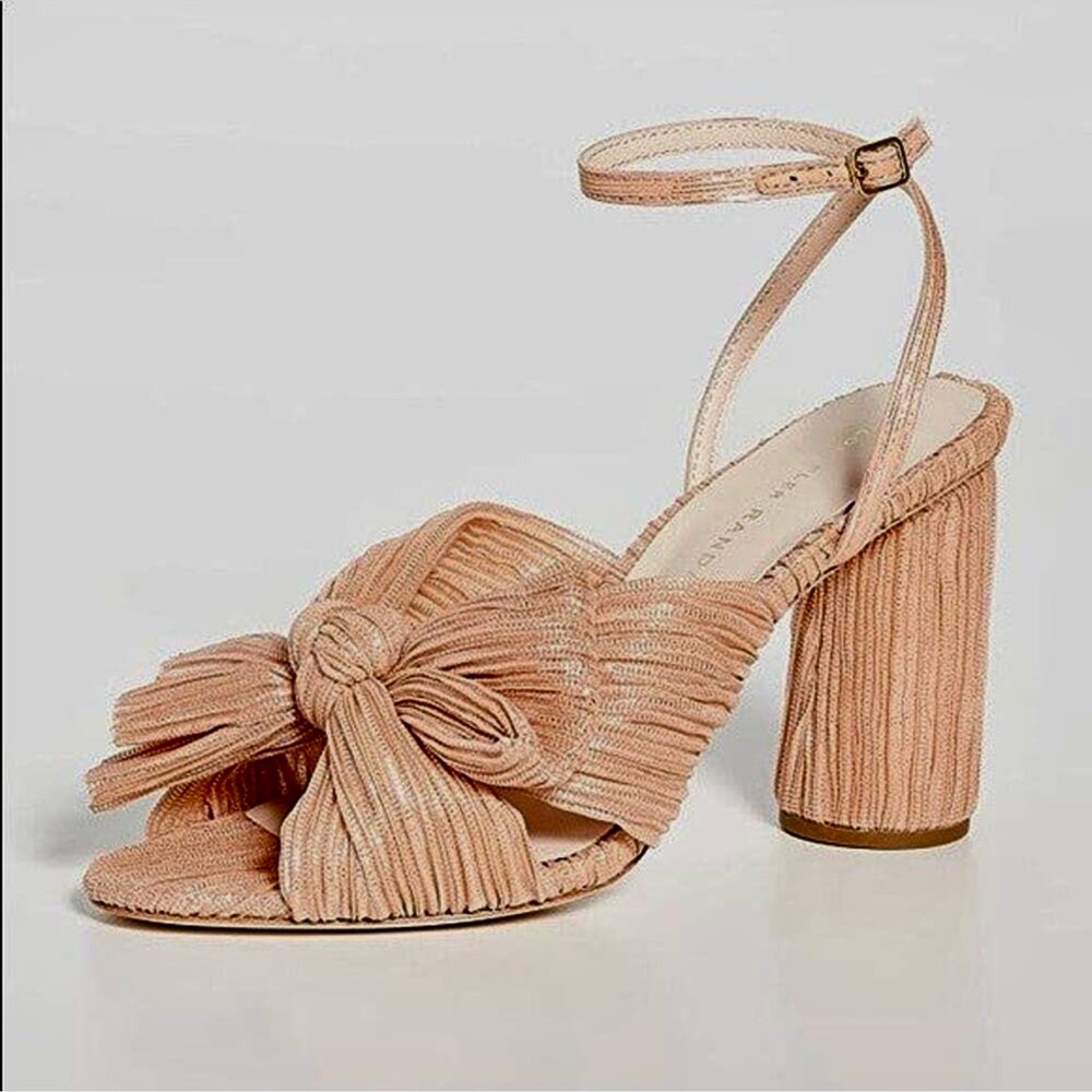 EUC Loeffler Randall Camellia Sandals